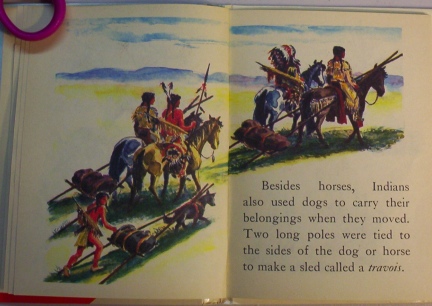 Indian Dog Travios from childrens book