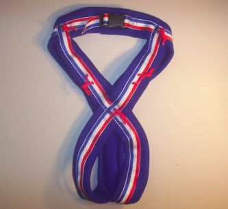Red White Blue Multipurpose Harness Blue Padding