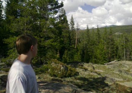 Blake Over Looking Mountains 2014-06-03