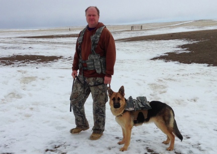 Deron with Tekoa in MOLLE Vests